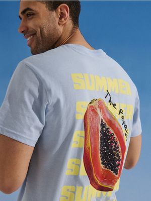 Sinsay - T-shirt męski ze sklepu: Sinsay w kategorii: T-shirty męskie - zdjęcie CC22A15-4CA-6968_630JD