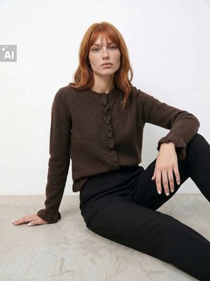 Spodnie damskie casual Sinsay ze sklepu: Sinsay w kategorii: Spodnie damskie - zdjęcie CC22A15-4CA-6968_633JS