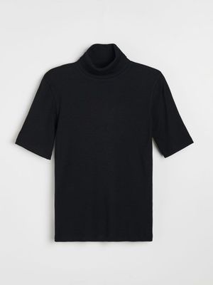 Bluzka damska casual Sinsay ze sklepu: Sinsay w kategorii: Bluzki damskie - zdjęcie CC22A15-4CA-6968_636JQ