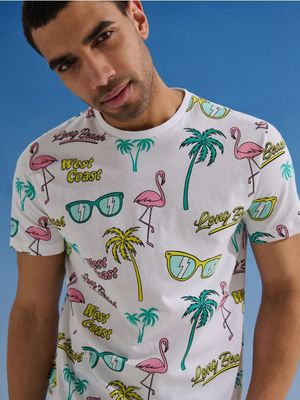 T-shirt męski Sinsay ze sklepu: Sinsay w kategorii: T-shirty męskie - zdjęcie CC22A15-4CA-6968_640JD
