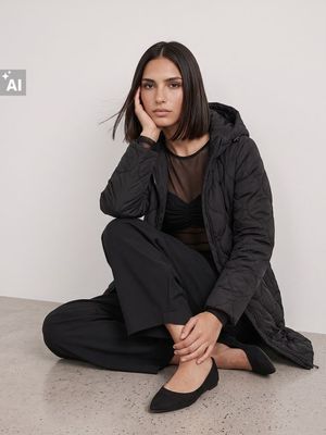 Kurtka damska na jesień Sinsay ze sklepu: Sinsay w kategorii: Kurtki damskie - zdjęcie CC22A15-4CA-6968_640KR
