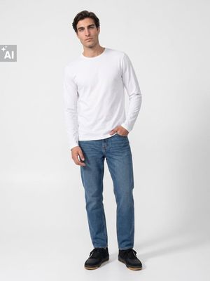 T-shirt męski na wiosnę casual Sinsay ze sklepu: Sinsay w kategorii: T-shirty męskie - zdjęcie CC22A15-4CA-6968_641JX