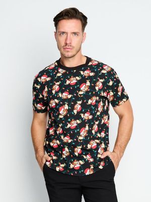 T-shirt męski w stylu młodzieżowym Sinsay ze sklepu: Sinsay w kategorii: T-shirty męskie - zdjęcie CC22A15-4CA-6968_644EY
