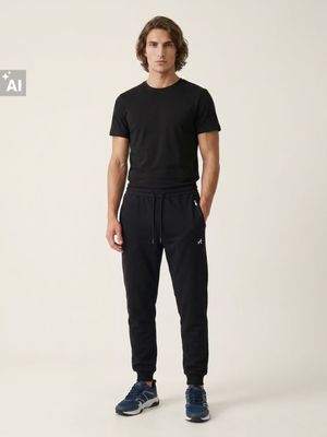 Spodnie męskie w sportowym stylu Sinsay ze sklepu: Sinsay w kategorii: Spodnie męskie - zdjęcie CC22A15-4CA-6968_645JM