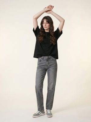 Jeansy damskie Sinsay ze sklepu: Sinsay w kategorii: Jeansy damskie - zdjęcie CC22A15-4CA-6968_646DT