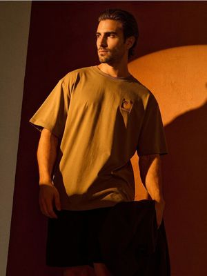 T-shirt męski na wiosnę Sinsay ze sklepu: Sinsay w kategorii: T-shirty męskie - zdjęcie CC22A15-4CA-6968_646JD