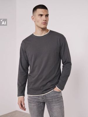Sinsay - T-shirt męski na wiosnę ze sklepu: Sinsay w kategorii: T-shirty męskie - zdjęcie CC22A15-4CA-6968_646JX