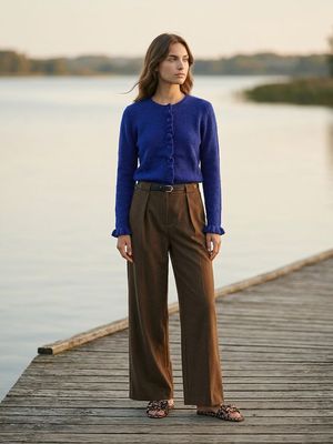 Sinsay - Sweter damski casual ze sklepu: Sinsay w kategorii: Swetry damskie - zdjęcie CC22A15-4CA-6968_648IJ