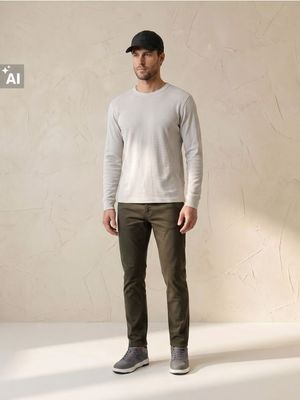 Sinsay - T-shirt męski casualowy ze sklepu: Sinsay w kategorii: T-shirty męskie - zdjęcie CC22A15-4CA-6968_655JX