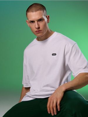 T-shirt męski casualowy Sinsay ze sklepu: Sinsay w kategorii: T-shirty męskie - zdjęcie CC22A15-4CA-6968_659JD
