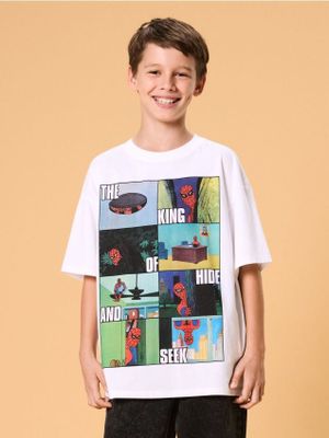 T-shirt chłopięce letni młodzieżowy Sinsay ze sklepu: Sinsay w kategorii: T-shirty chłopięce - zdjęcie CC22A15-4CA-6968_662DY