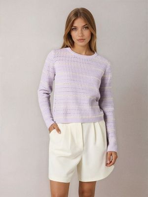 Sweter damski casual Sinsay ze sklepu: Sinsay w kategorii: Swetry damskie - zdjęcie CC22A15-4CA-6968_662GZ