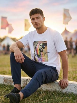 T-shirt męski Sinsay ze sklepu: Sinsay w kategorii: T-shirty męskie - zdjęcie CC22A15-4CA-6968_673JD