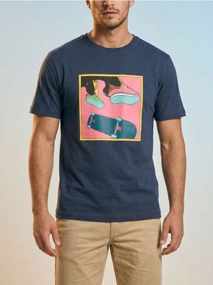 T-shirt męski Sinsay ze sklepu: Sinsay w kategorii: T-shirty męskie - zdjęcie CC22A15-4CA-6968_680JD