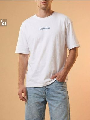 T-shirt męski na wiosnę Sinsay ze sklepu: Sinsay w kategorii: T-shirty męskie - zdjęcie CC22A15-4CA-6968_683JD