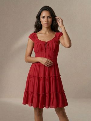 Sukienka casual Sinsay ze sklepu: Sinsay w kategorii: Sukienki - zdjęcie CC22A15-4CA-6968_691JT