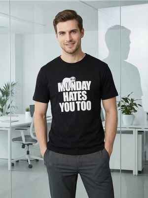 T-shirt męski młodzieżowy Sinsay ze sklepu: Sinsay w kategorii: T-shirty męskie - zdjęcie CC22A15-4CA-6968_701JD