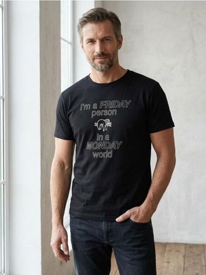 T-shirt męski młodzieżowy Sinsay ze sklepu: Sinsay w kategorii: T-shirty męskie - zdjęcie CC22A15-4CA-6968_704JD