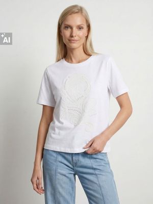 Sinsay - Bluzka damska ze sklepu: Sinsay w kategorii: Bluzki damskie - zdjęcie CC22A15-4CA-6968_706JQ