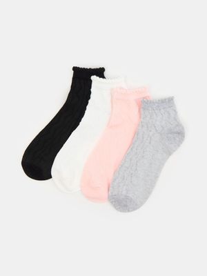 Skarpetki damskie casual bez wzorów Sinsay ze sklepu: Sinsay w kategorii: Skarpetki damskie - zdjęcie CC22A15-4CA-6968_711HL