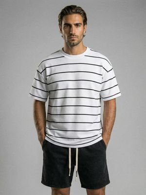 Sinsay - T-shirt męski casualowy ze sklepu: Sinsay w kategorii: T-shirty męskie - zdjęcie CC22A15-4CA-6968_716JD