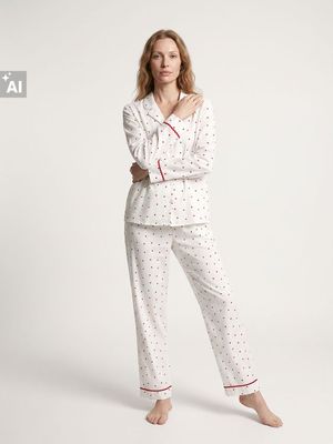 Piżama casualowa Sinsay ze sklepu: Sinsay w kategorii: Piżamy damskie - zdjęcie CC22A15-4CA-6968_717KZ