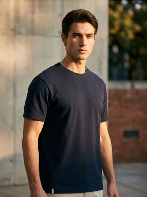 T-shirt męski casualowy Sinsay ze sklepu: Sinsay w kategorii: T-shirty męskie - zdjęcie CC22A15-4CA-6968_719JD