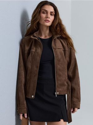 Kurtka damska casual Sinsay ze sklepu: Sinsay w kategorii: Kurtki damskie - zdjęcie CC22A15-4CA-6968_721JR
