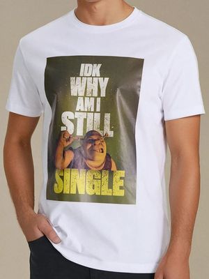Sinsay - T-shirt męski w stylu młodzieżowym ze sklepu: Sinsay w kategorii: T-shirty męskie - zdjęcie CC22A15-4CA-6968_7284F