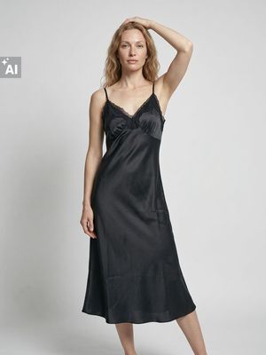 Sinsay - Koszula nocna elegancka ze sklepu: Sinsay w kategorii: Koszule nocne - zdjęcie CC22A15-4CA-6968_728KZ