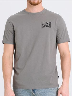 T-shirt męski w stylu młodzieżowym Sinsay ze sklepu: Sinsay w kategorii: T-shirty męskie - zdjęcie CC22A15-4CA-6968_7294F