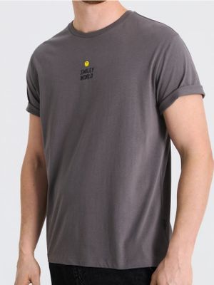 T-shirt męski na wiosnę Sinsay ze sklepu: Sinsay w kategorii: T-shirty męskie - zdjęcie CC22A15-4CA-6968_7298F
