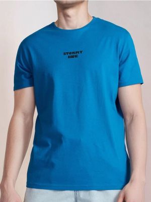 T-shirt męski casualowy Sinsay ze sklepu: Sinsay w kategorii: T-shirty męskie - zdjęcie CC22A15-4CA-6968_7308F