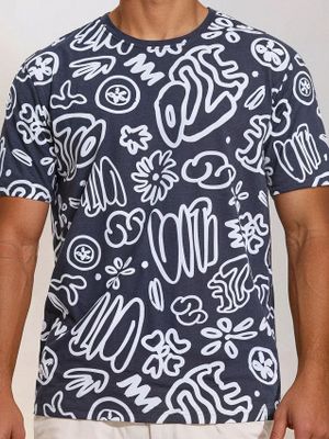 Sinsay - T-shirt męski ze sklepu: Sinsay w kategorii: T-shirty męskie - zdjęcie CC22A15-4CA-6968_7329F
