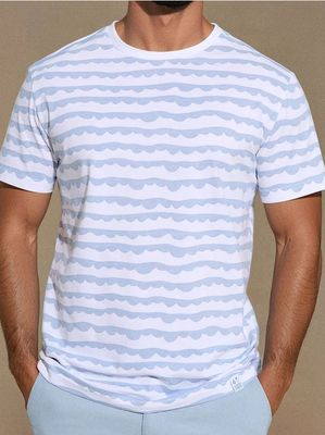 T-shirt męski casual Sinsay ze sklepu: Sinsay w kategorii: T-shirty męskie - zdjęcie CC22A15-4CA-6968_7337F