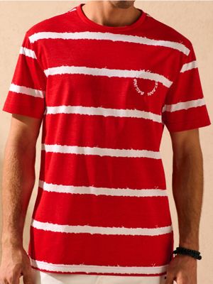 T-shirt męski wiosenny Sinsay ze sklepu: Sinsay w kategorii: T-shirty męskie - zdjęcie CC22A15-4CA-6968_7340F
