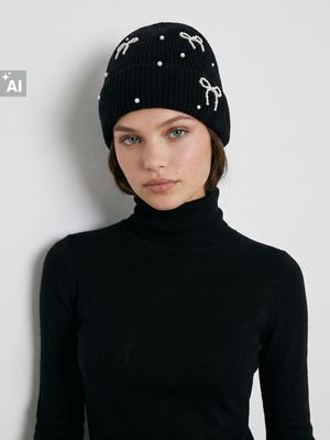 Sinsay - Czapka zimowa damska ze sklepu: Sinsay w kategorii: Czapki zimowe damskie - zdjęcie CC22A15-4CA-6968_737LC