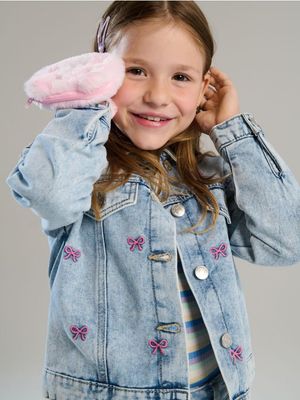 Kurtka dziewczęca wiosenna Sinsay ze sklepu: Sinsay w kategorii: Kurtki dziewczęce - zdjęcie CC22A15-4CA-6968_744EI