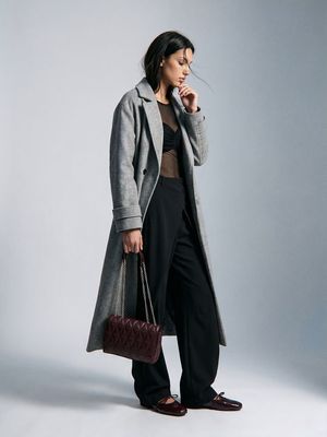 Płaszcz damski casual Sinsay ze sklepu: Sinsay w kategorii: Płaszcze damskie - zdjęcie CC22A15-4CA-6968_748KR