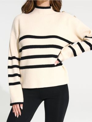 Sweter damski na zimę ze sklepu: Sinsay w kategorii: Swetry damskie - zdjęcie CC22A15-4CA-6968_7518J