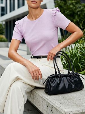 Bluzka damska casual na wiosnę Sinsay ze sklepu: Sinsay w kategorii: Bluzki damskie - zdjęcie CC22A15-4CA-6968_754BB
