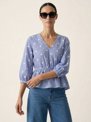 Bluzka damska casual Sinsay ze sklepu: Sinsay w kategorii: Bluzki damskie - zdjęcie CC22A15-4CA-6968_762JF
