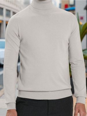 Sweter męski casual zimowy Sinsay ze sklepu: Sinsay w kategorii: Swetry męskie - zdjęcie CC22A15-4CA-6968_776FZ