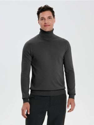 Sweter męski casual zimowy Sinsay ze sklepu: Sinsay w kategorii: Swetry męskie - zdjęcie CC22A15-4CA-6968_776FZ