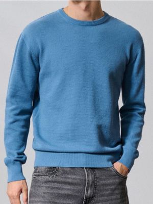 Sweter męski casual Sinsay ze sklepu: Sinsay w kategorii: Swetry męskie - zdjęcie CC22A15-4CA-6968_777FZ