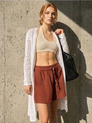 Szorty letnie Sinsay ze sklepu: Sinsay w kategorii: Szorty - zdjęcie CC22A15-4CA-6968_780GY
