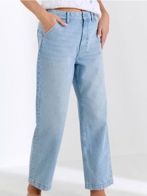 Jeansy damskie casual Sinsay ze sklepu: Sinsay w kategorii: Jeansy damskie - zdjęcie CC22A15-4CA-6968_783DB