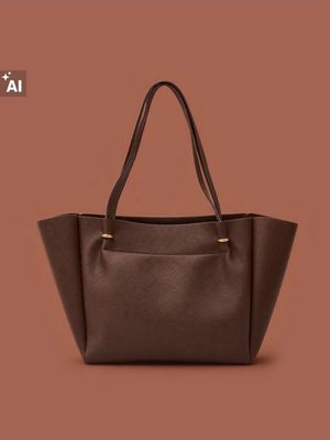 Sinsay - Shopper bag elegancka ze sklepu: Sinsay w kategorii: Torby Shopper bag - zdjęcie CC22A15-4CA-6968_785JX