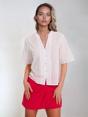 Bluzka damska casualowa Sinsay ze sklepu: Sinsay w kategorii: Bluzki damskie - zdjęcie CC22A15-4CA-6968_789JF