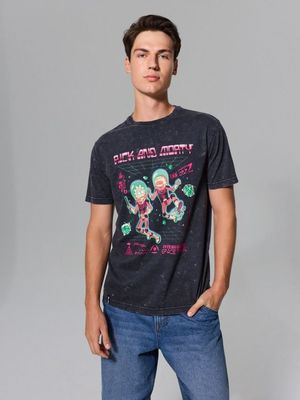T-shirt męski wiosenny Sinsay ze sklepu: Sinsay w kategorii: T-shirty męskie - zdjęcie CC22A15-4CA-6968_792JU